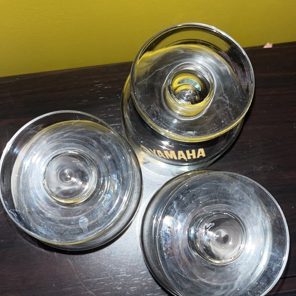 Set of 3 Toscany hand blown - hand cut - etched clipper ship- Made in Romania - Picture 7 of 7